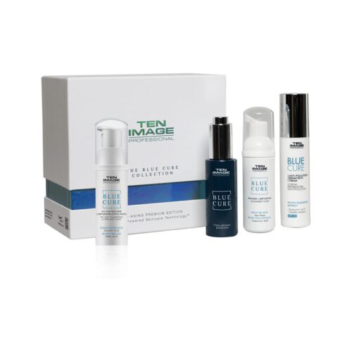 Ten Image Professional – The Blue Cure Collection + Exfoliating Mousse – Gift Pack